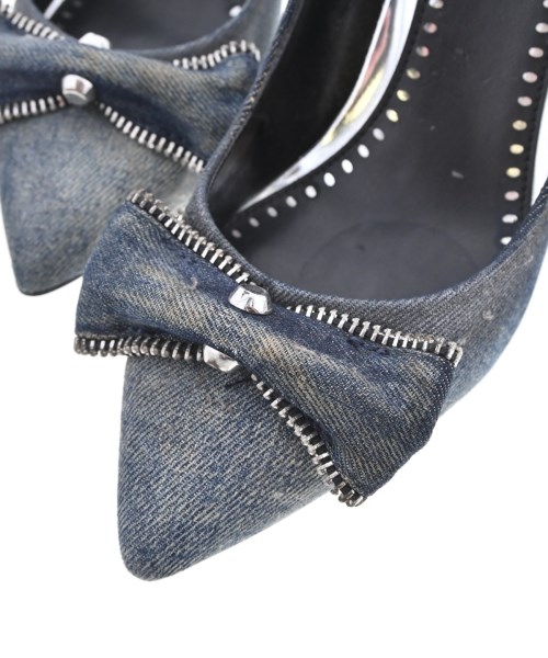 DIESEL（ディーゼル）パンプス 紺 サイズ:38(24.5cm位) レディース/2200730680048