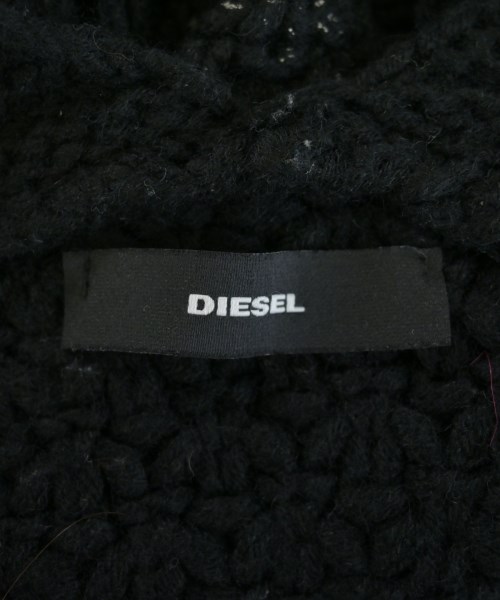 DIESEL（ディーゼル）カーディガン 黒 サイズ:XS レディース/2200730389019