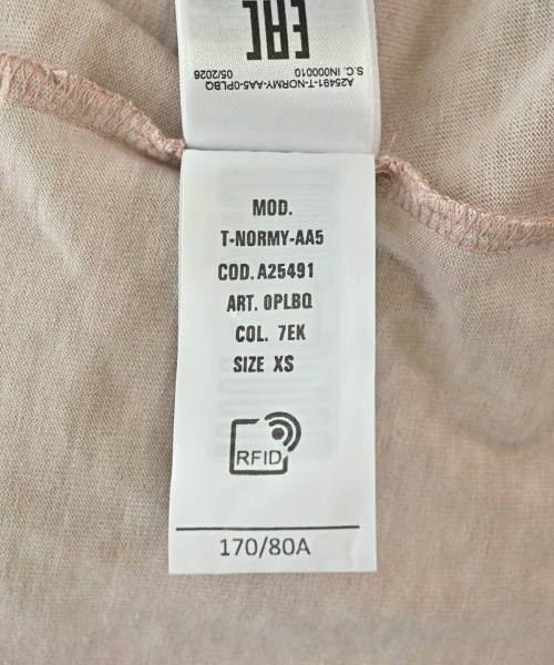 DIESEL（ディーゼル）Tシャツ・カットソー ピンク サイズ:XS レディース/2200732198022
