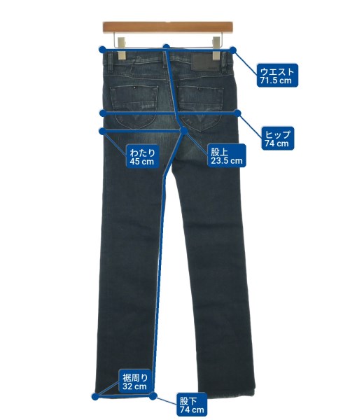 DIESEL（ディーゼル）デニムパンツ 紺 サイズ:24(S位) レディース/2200732768034
