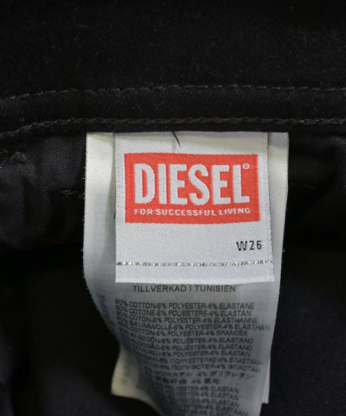 DIESEL（ディーゼル）デニムパンツ 黒 サイズ:26(M位) レディース/2200728869097