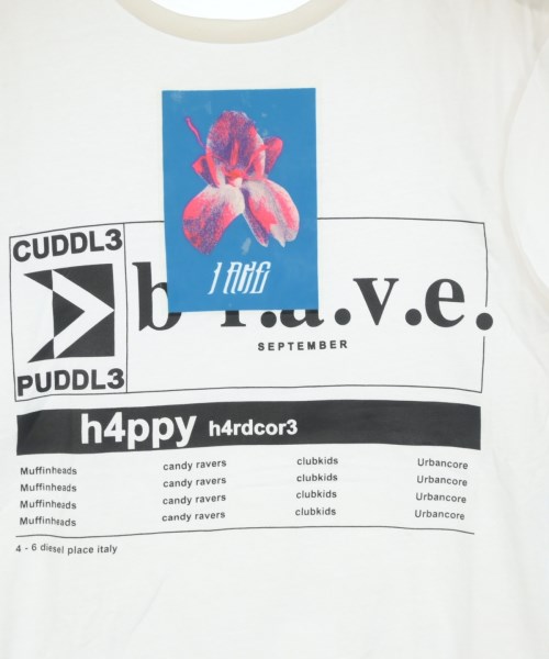DIESEL（ディーゼル）Tシャツ・カットソー 白 サイズ:XS レディース/2200729121538