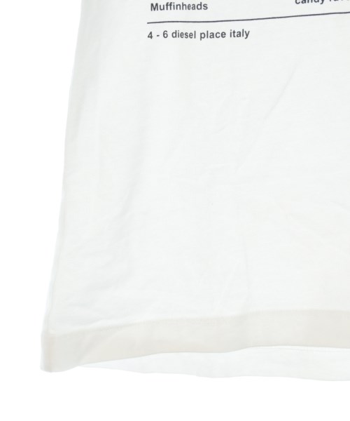 DIESEL（ディーゼル）Tシャツ・カットソー 白 サイズ:XS レディース/2200729121538