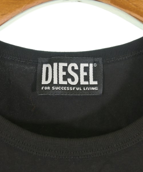 DIESEL（ディーゼル）Tシャツ・カットソー 黒 サイズ:M レディース/2200734746085