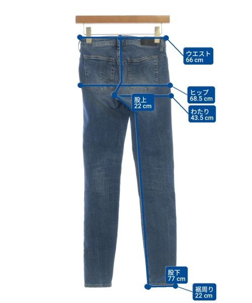 DIESEL（ディーゼル）デニムパンツ 青 サイズ:23(XS位) レディース/2200720899016