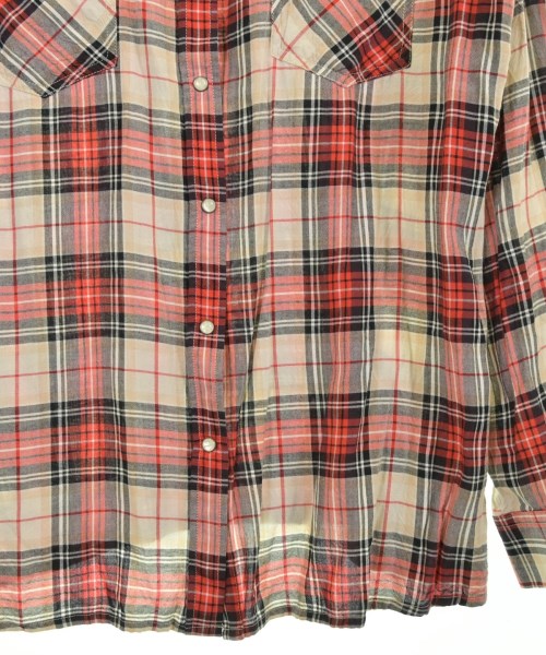DIESEL（ディーゼル）カジュアルシャツ 赤 サイズ:XL レディース/2200717426218