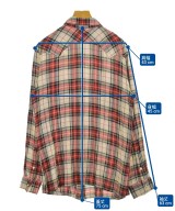 DIESEL（ディーゼル）カジュアルシャツ 赤 サイズ:XL レディース/2200717426218