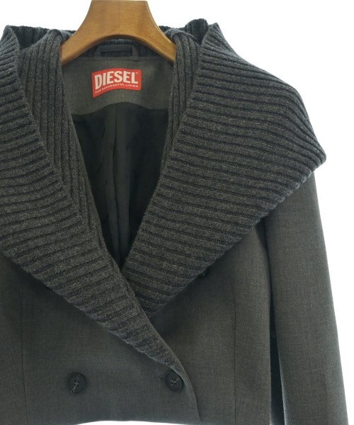 DIESEL（ディーゼル）テーラードジャケット グレー サイズ:42(L位) レディース/2200722690017