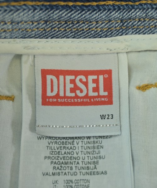 DIESEL（ディーゼル）ミニスカート 青 サイズ:23(XS位) レディース/2200723109044