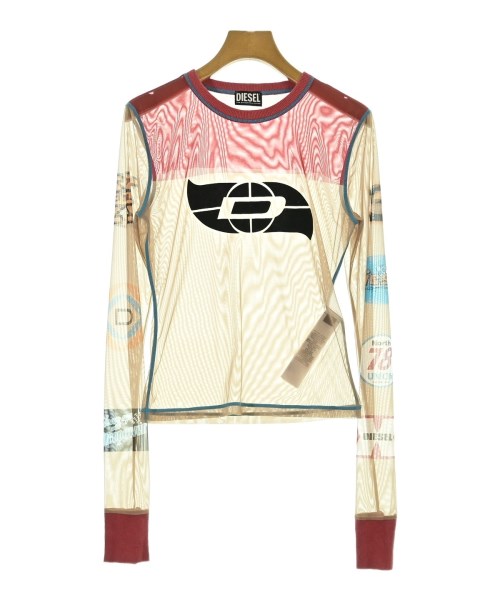 DIESEL（ディーゼル）Tシャツ・カットソー ベージュ サイズ:M レディース/2200723300038