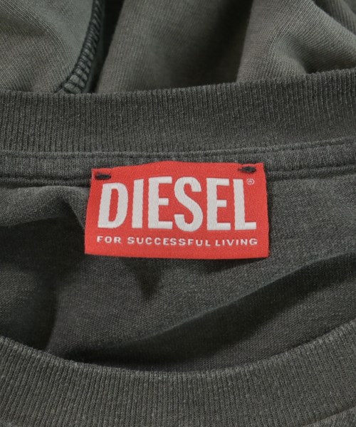 DIESEL（ディーゼル）Tシャツ・カットソー グレー サイズ:XS レディース/2200723420033