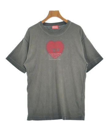 DIESEL（ディーゼル）Tシャツ・カットソー グレー サイズ:XS