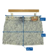 DIESEL（ディーゼル）ミニスカート 紺 サイズ:30(XL位) レディース/2200719617218