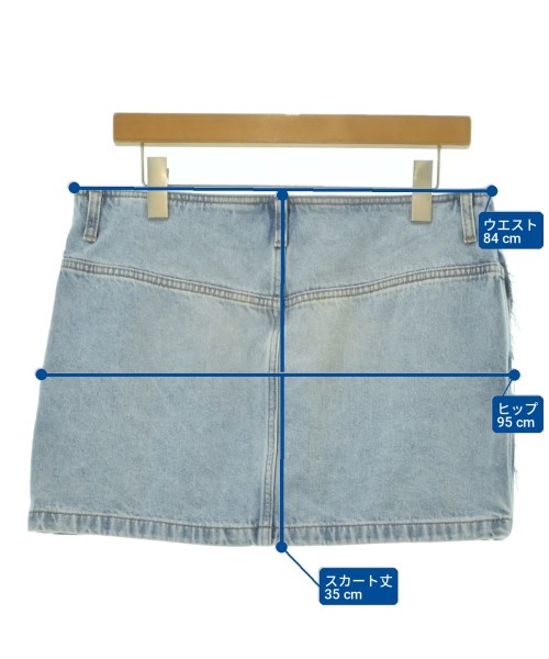 DIESEL（ディーゼル）ミニスカート 青 サイズ:29(L位) レディース/2200719617225