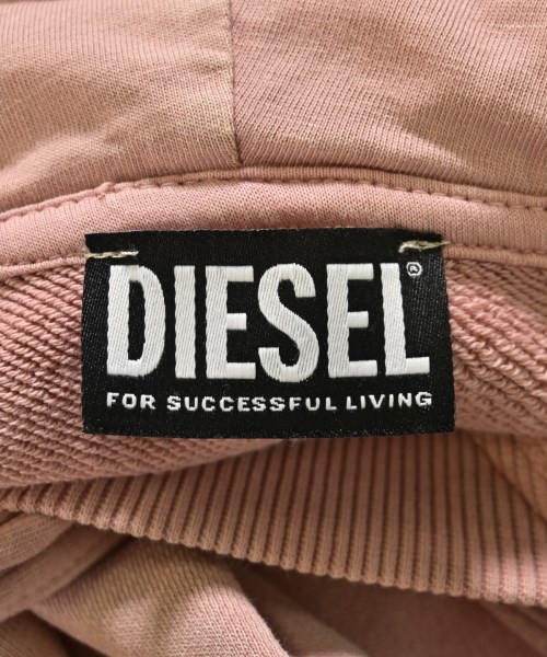 DIESEL（ディーゼル）パーカー ピンク サイズ:XS レディース/2200723576020