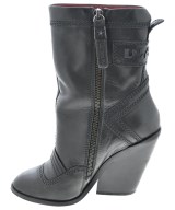 DIESEL（ディーゼル）ブーツ 黒 サイズ:EU37(23.5cm位) レディース/2200726582011