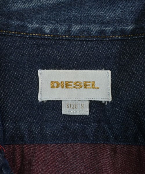 DIESEL（ディーゼル）カジュアルシャツ 紺 サイズ:S レディース/2200722701126