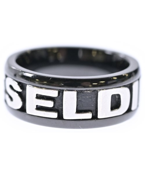 DIESEL（ディーゼル）リング 黒 サイズ:-(10号位) レディース/2200722783108