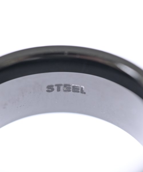 DIESEL（ディーゼル）リング 黒 サイズ:-(10号位) レディース/2200722783108