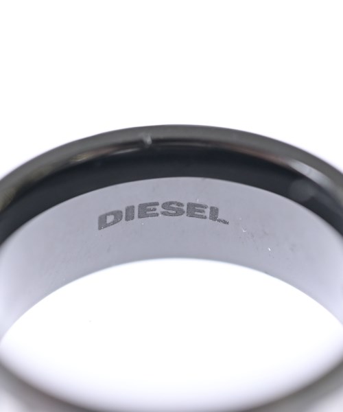 DIESEL（ディーゼル）リング 黒 サイズ:-(10号位) レディース/2200722783108