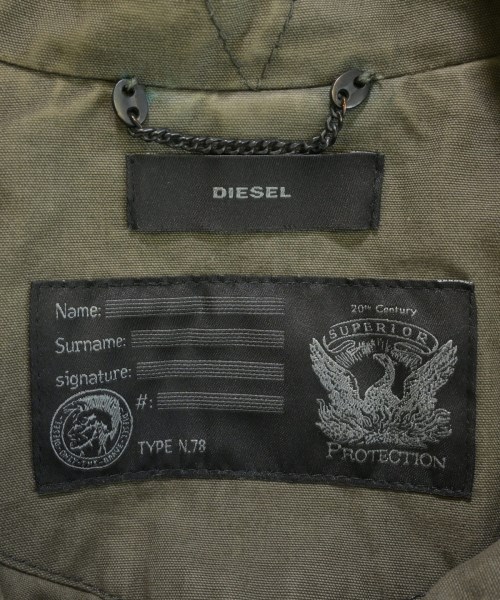 DIESEL（ディーゼル）ミリタリーブルゾン カーキ サイズ:XS レディース/2200728428096