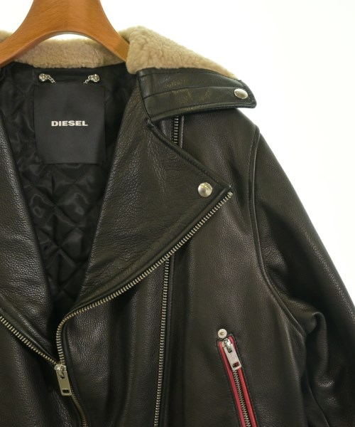 DIESEL（ディーゼル）ライダース 黒 サイズ:XXS レディース/2200729140010