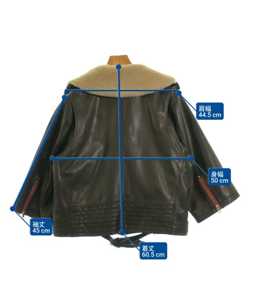 DIESEL（ディーゼル）ライダース 黒 サイズ:XXS レディース/2200729140010