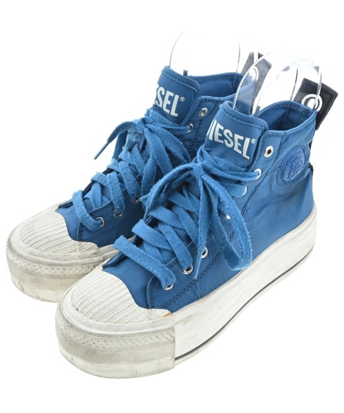 DIESEL(ディーゼル)スニーカー 青 サイズ:23cm/2200684201108