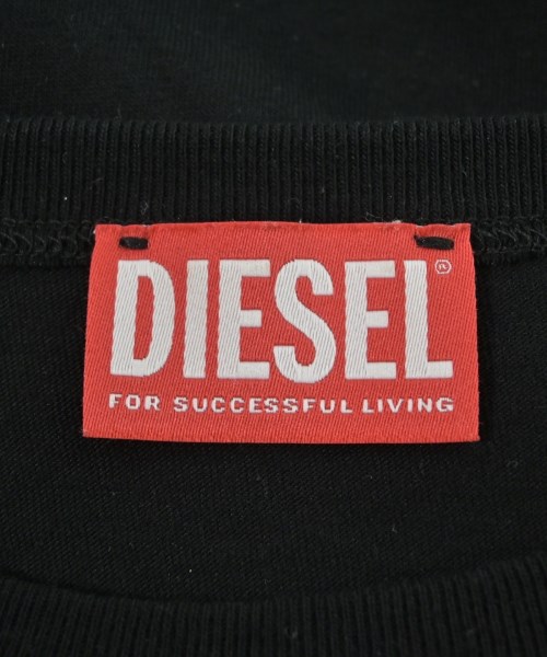 DIESEL（ディーゼル）Tシャツ・カットソー 黒 サイズ:L レディース/2200678471098