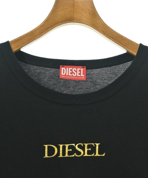 DIESEL（ディーゼル）Tシャツ・カットソー 黒 サイズ:L レディース/2200678471098