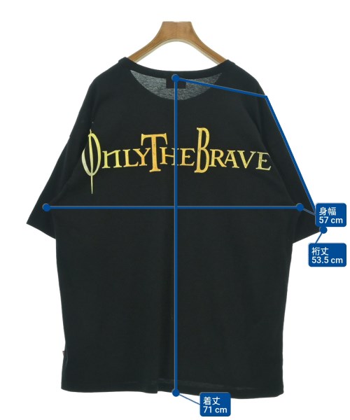 DIESEL（ディーゼル）Tシャツ・カットソー 黒 サイズ:L レディース/2200678471098