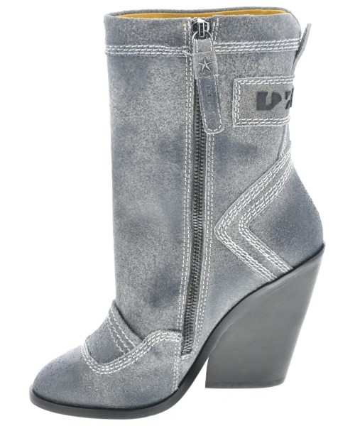 DIESEL（ディーゼル）ブーツ グレー サイズ:EU36(22.5cm位) レディース/2200678471210