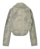 DIESEL（ディーゼル）デニムジャケット グレー サイズ:M レディース/2200686164029