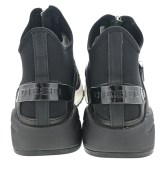 DIESEL（ディーゼル）スニーカー 黒 サイズ:24cm レディース/2200682822176
