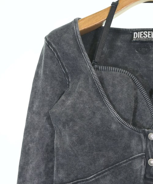 DIESEL（ディーゼル）Tシャツ・カットソー 黒 サイズ:L レディース/2200688771058