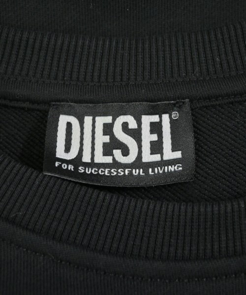 DIESEL（ディーゼル）スウェット 黒 サイズ:S レディース/2200686778424