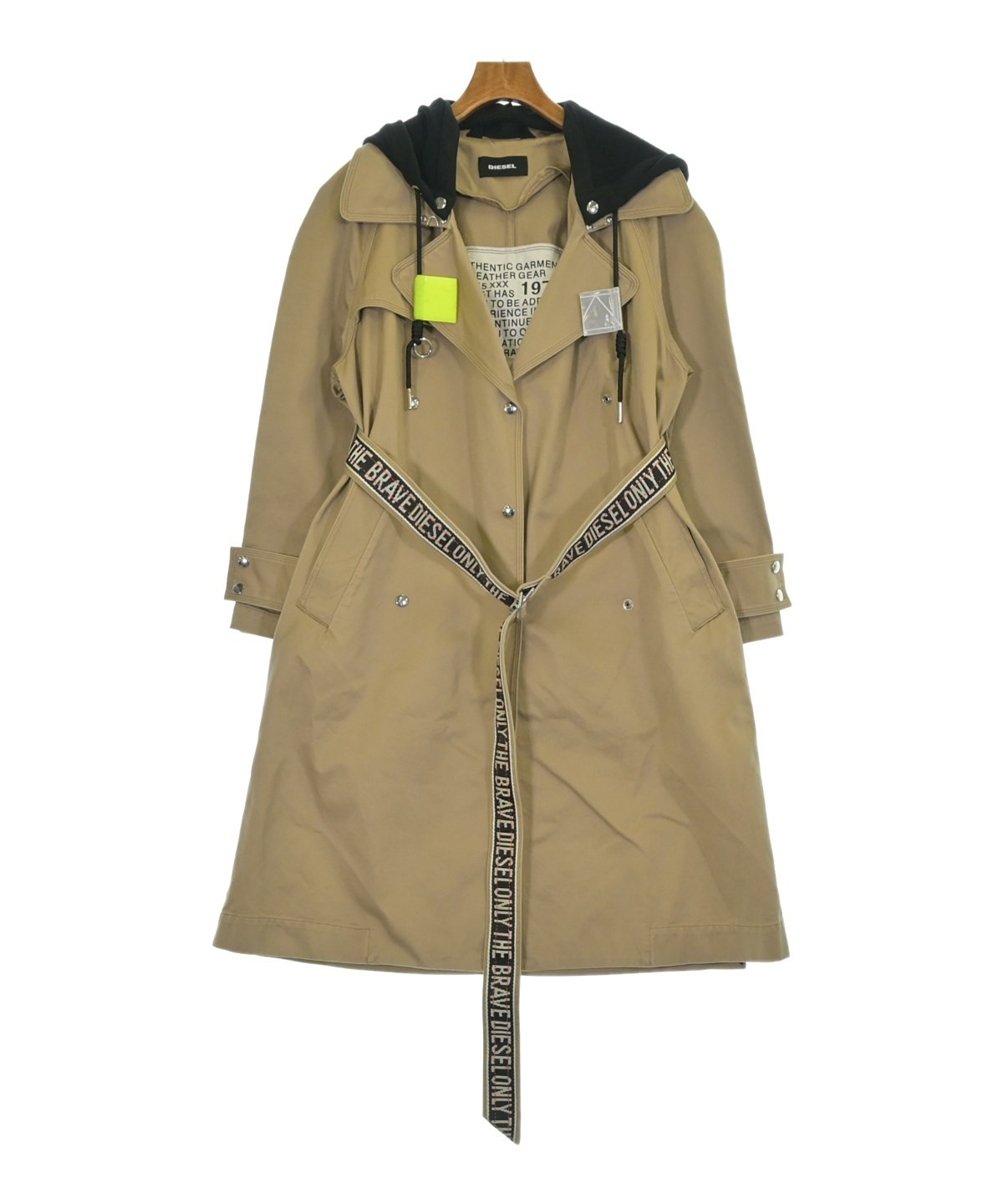 DIESEL　トレンチコート DIESEL（ディーゼル）トレンチコート ベージュ サイズ:XXS レディース