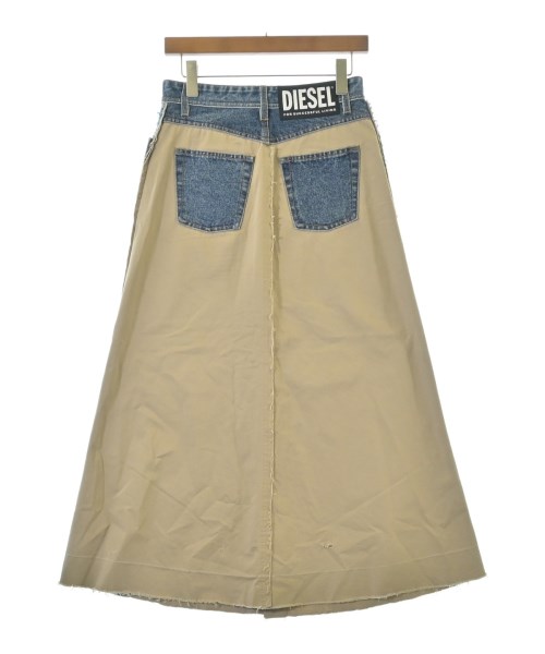 DIESEL（ディーゼル）ロング・マキシ丈スカート ベージュ サイズ:25(S位) レディース/2200682264327