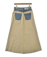 DIESEL（ディーゼル）ロング・マキシ丈スカート ベージュ サイズ:25(S位) レディース/2200682264327