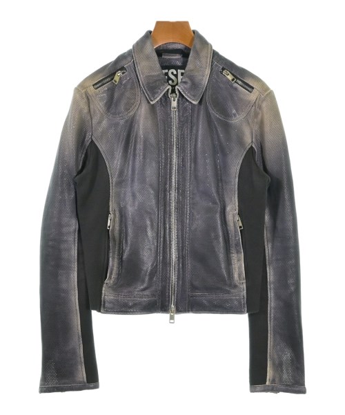 DIESEL(ディーゼル)ライダース グレー サイズ:44(XL位)/2200690451214
