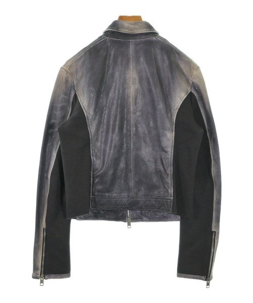 DIESEL（ディーゼル）ライダース グレー サイズ:44(XL位) レディース/2200690451214
