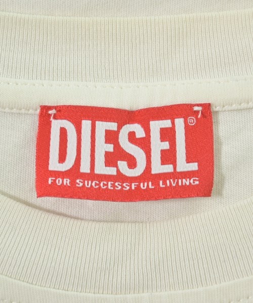 DIESEL（ディーゼル）Tシャツ・カットソー 白 サイズ:M レディース/2200690451238