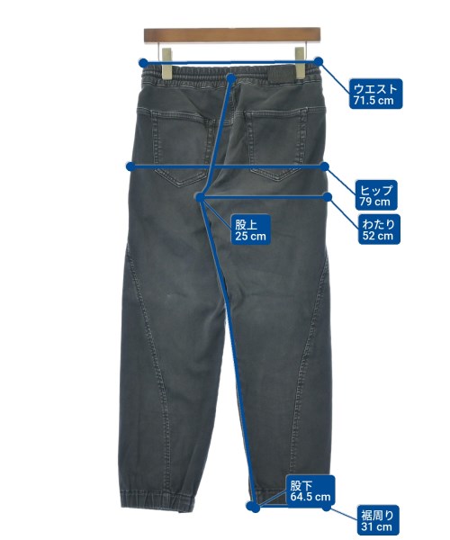 DIESEL（ディーゼル）デニムパンツ 黒 サイズ:23(XS位) レディース/2200690968095
