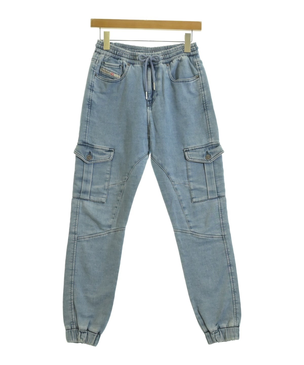 DIESEL（ディーゼル）カーゴパンツ 青 サイズ:23(XS位) レディース