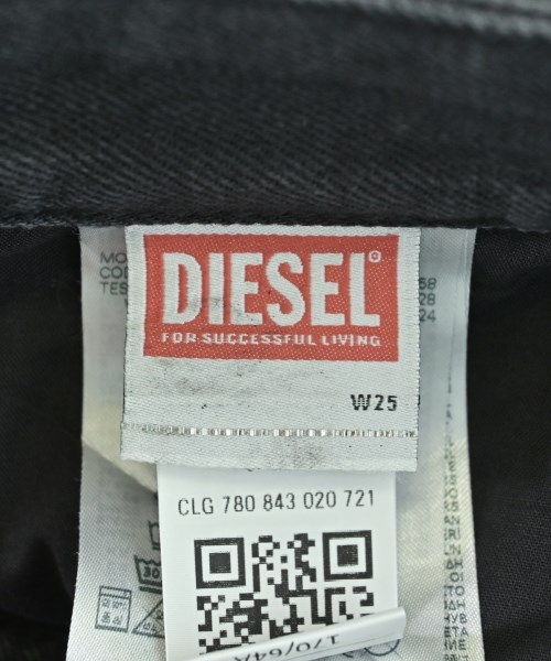 DIESEL（ディーゼル）ショートパンツ 黒 サイズ:25(M位) レディース/2200690968231