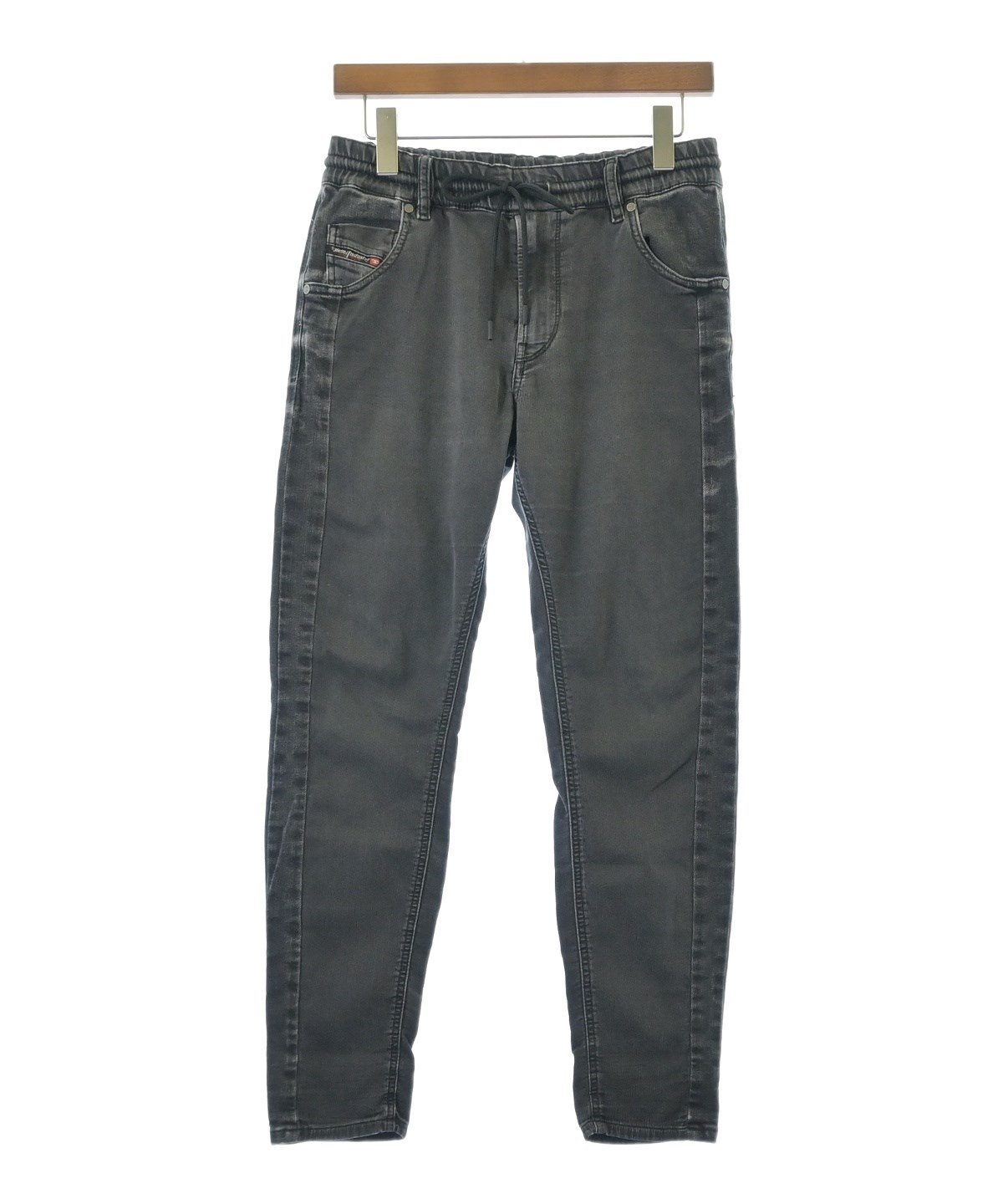 DIESEL（ディーゼル）スウェットパンツ 黒 サイズ:25(S位) レディース