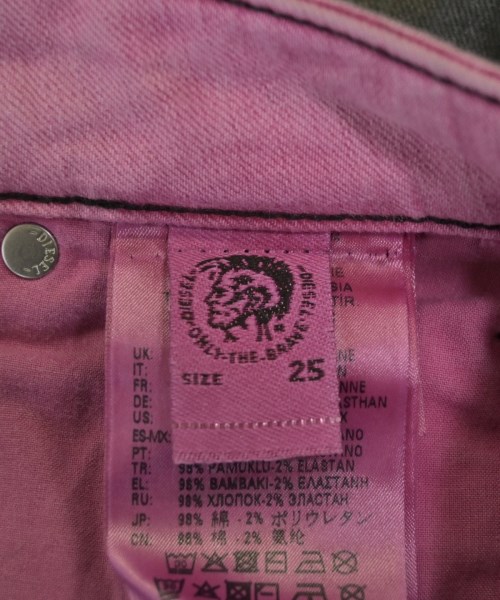 DIESEL（ディーゼル）デニムパンツ 黒 サイズ:25(S位) レディース/2200690968279