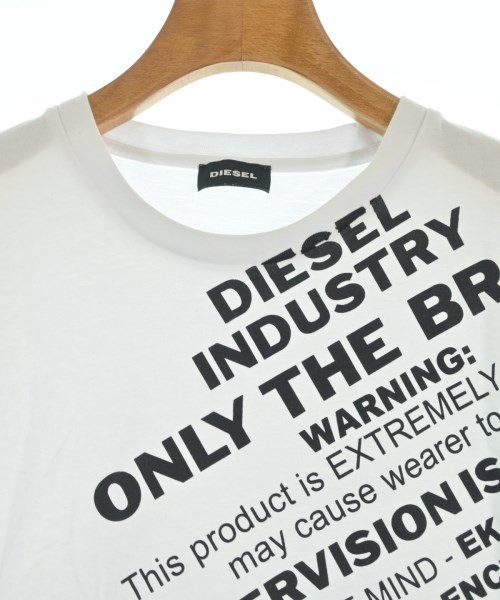 DIESEL（ディーゼル）Tシャツ・カットソー 白 サイズ:M レディース/2200690968293