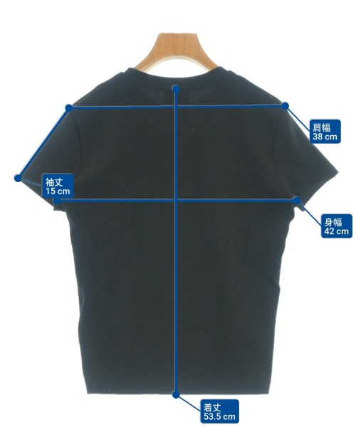 DIESEL（ディーゼル）Tシャツ・カットソー 黒 サイズ:L レディース/2200690968309