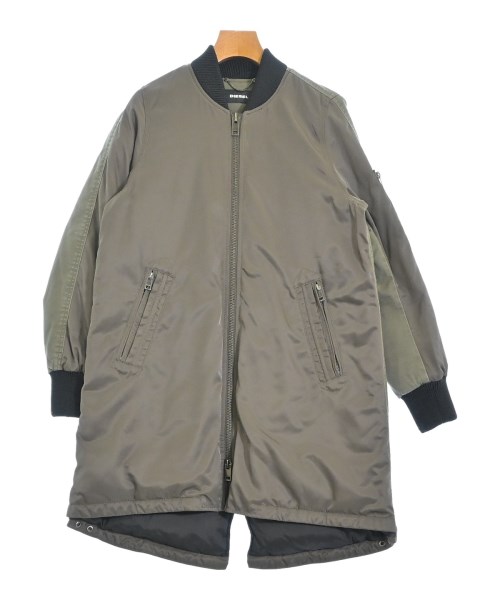 DIESEL(ディーゼル)ダウンコート カーキ サイズ:XXS/2200691540023